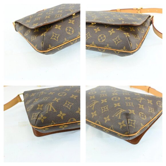 Authentic LOUIS VUITTON Monogram Musette Tango Short Strap Bag bsj710-112725 - Picture 8 of 16